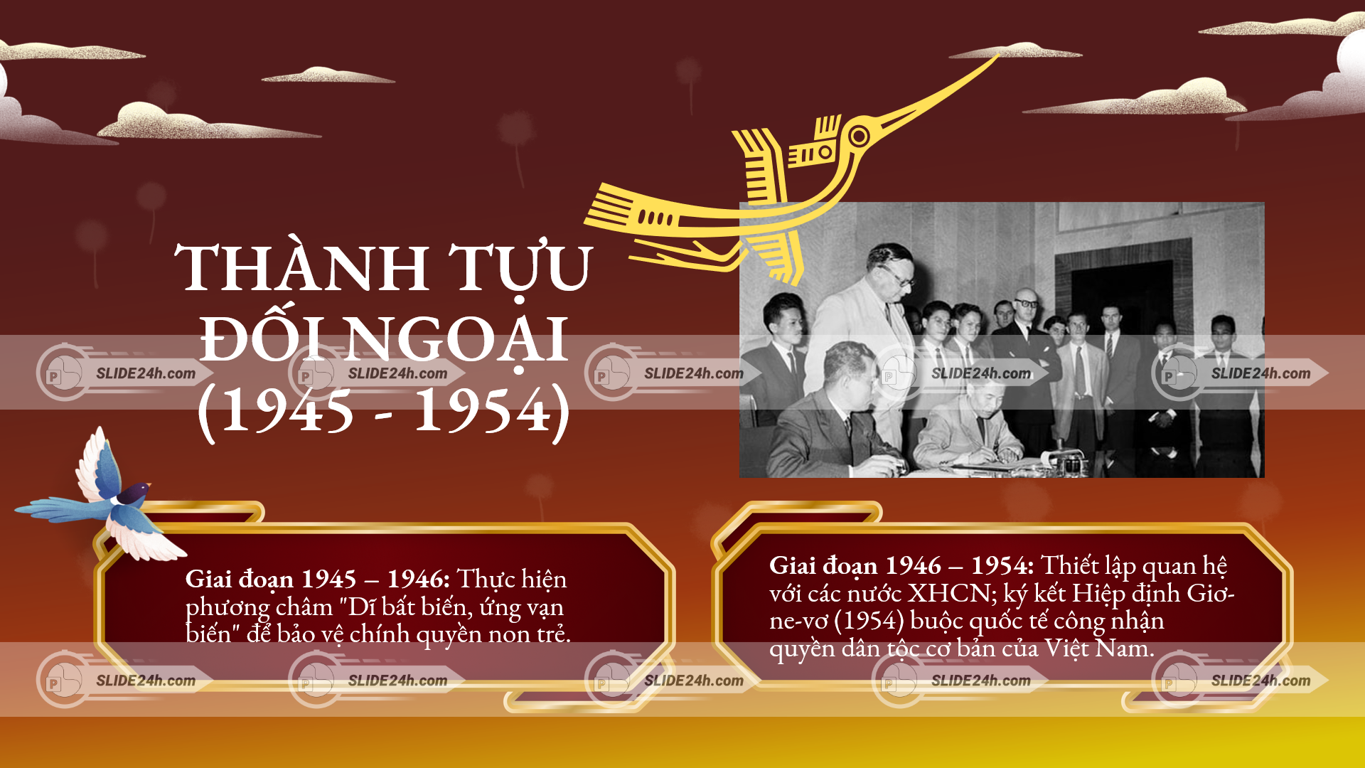 Khái quát những kết quả nổi bật của hoạt động đối ngoại Việt Nam trong giai đoạn 1945-1954.