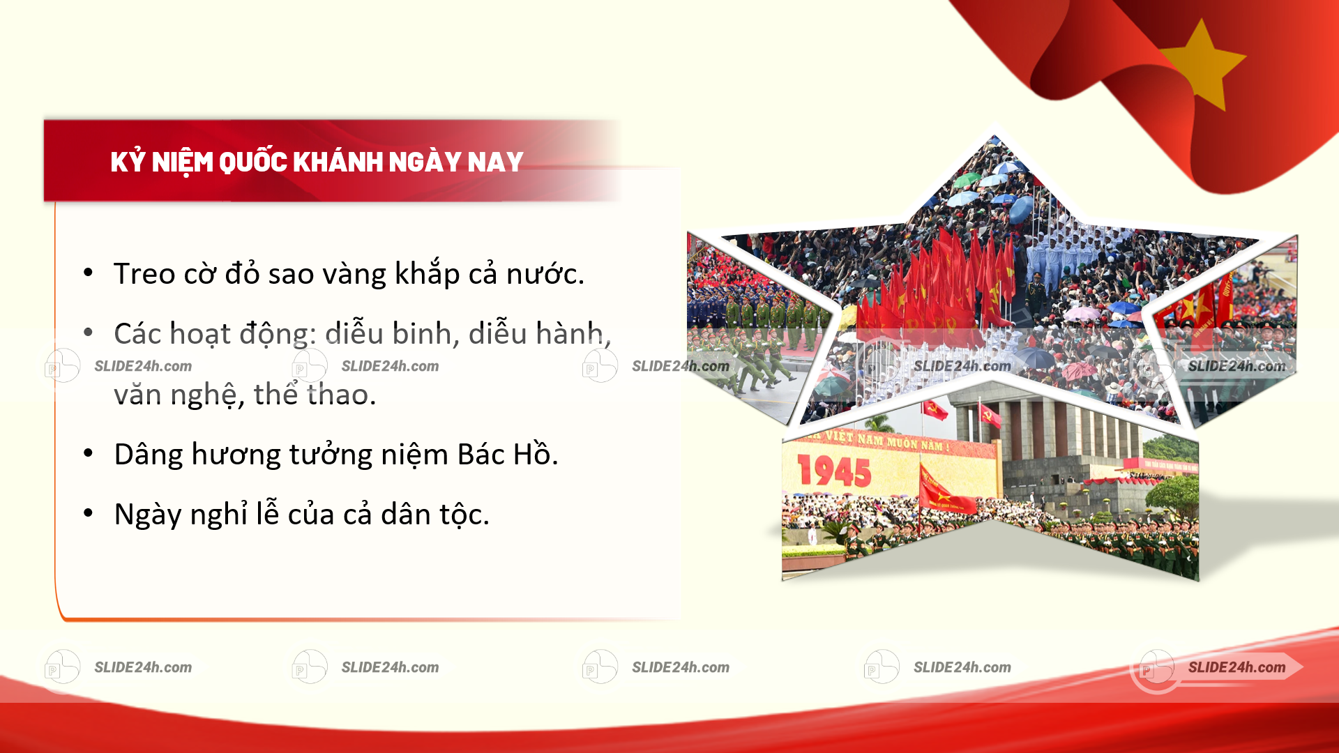 Kỷ niệm 80 năm ngày Quốc khánh Việt Nam