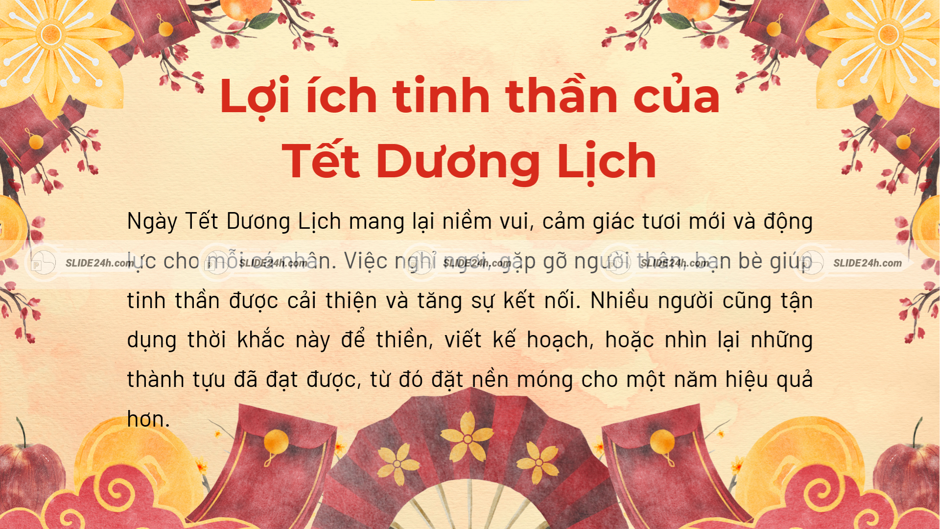 Lợi ích tinh thần và ý nghĩa của ngày Tết Dương lịch