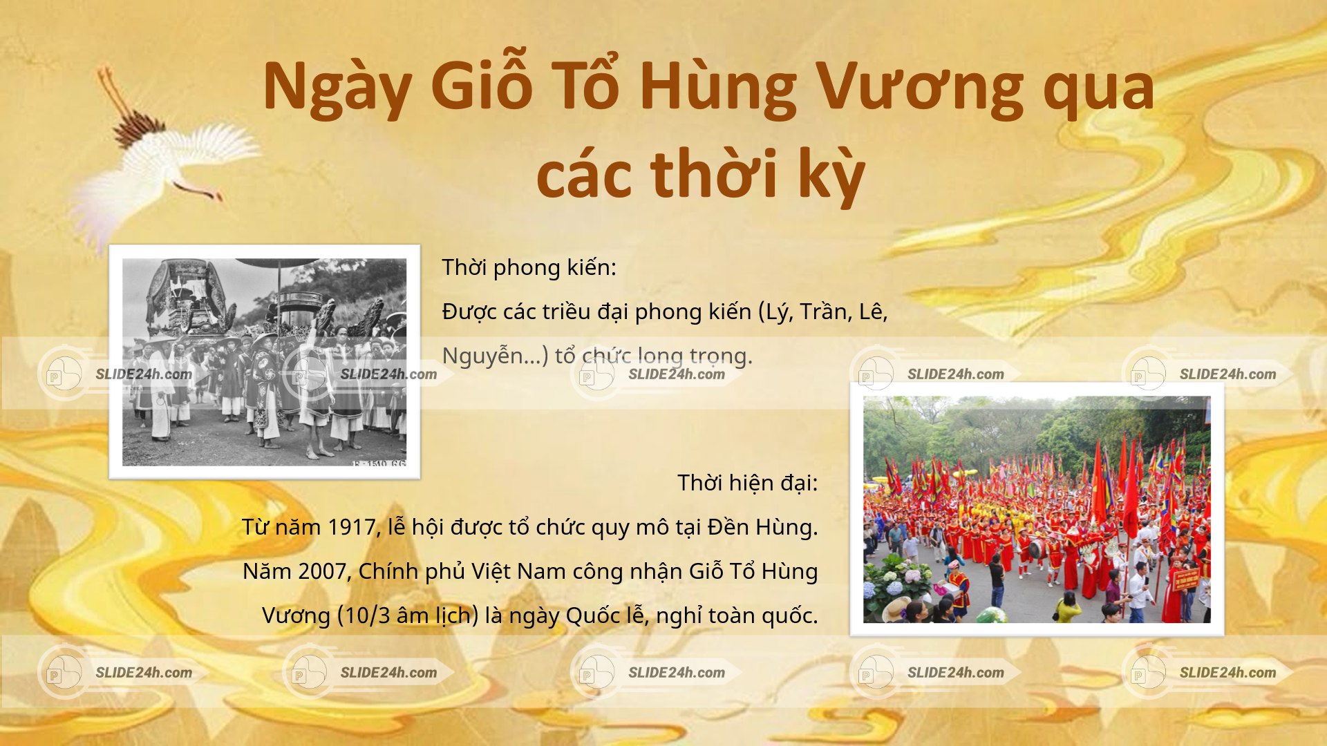 ngày giỗ tổ Hùng Vương qua các thời kỳ