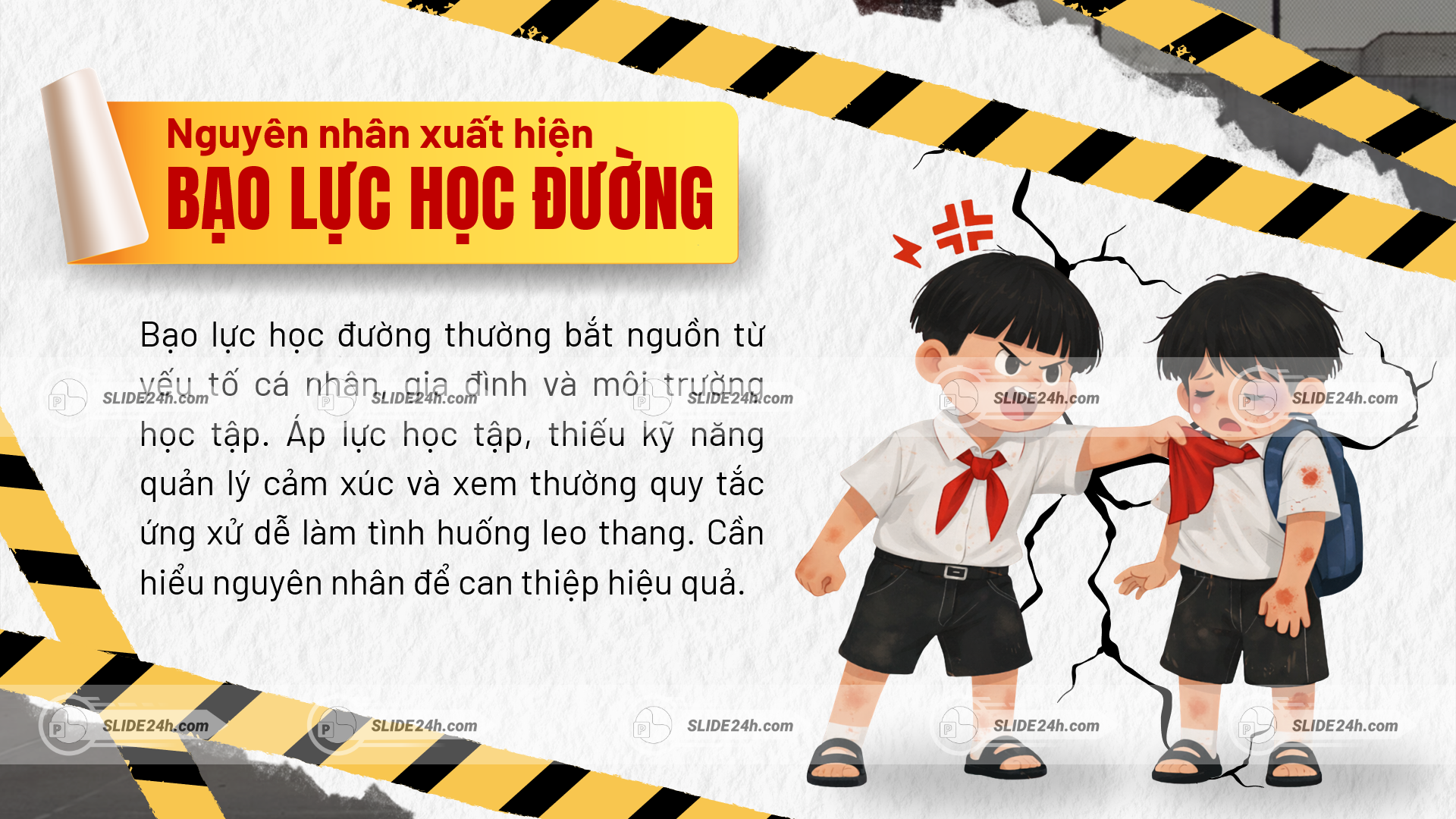 Nguyên nhân bạo lực học đường