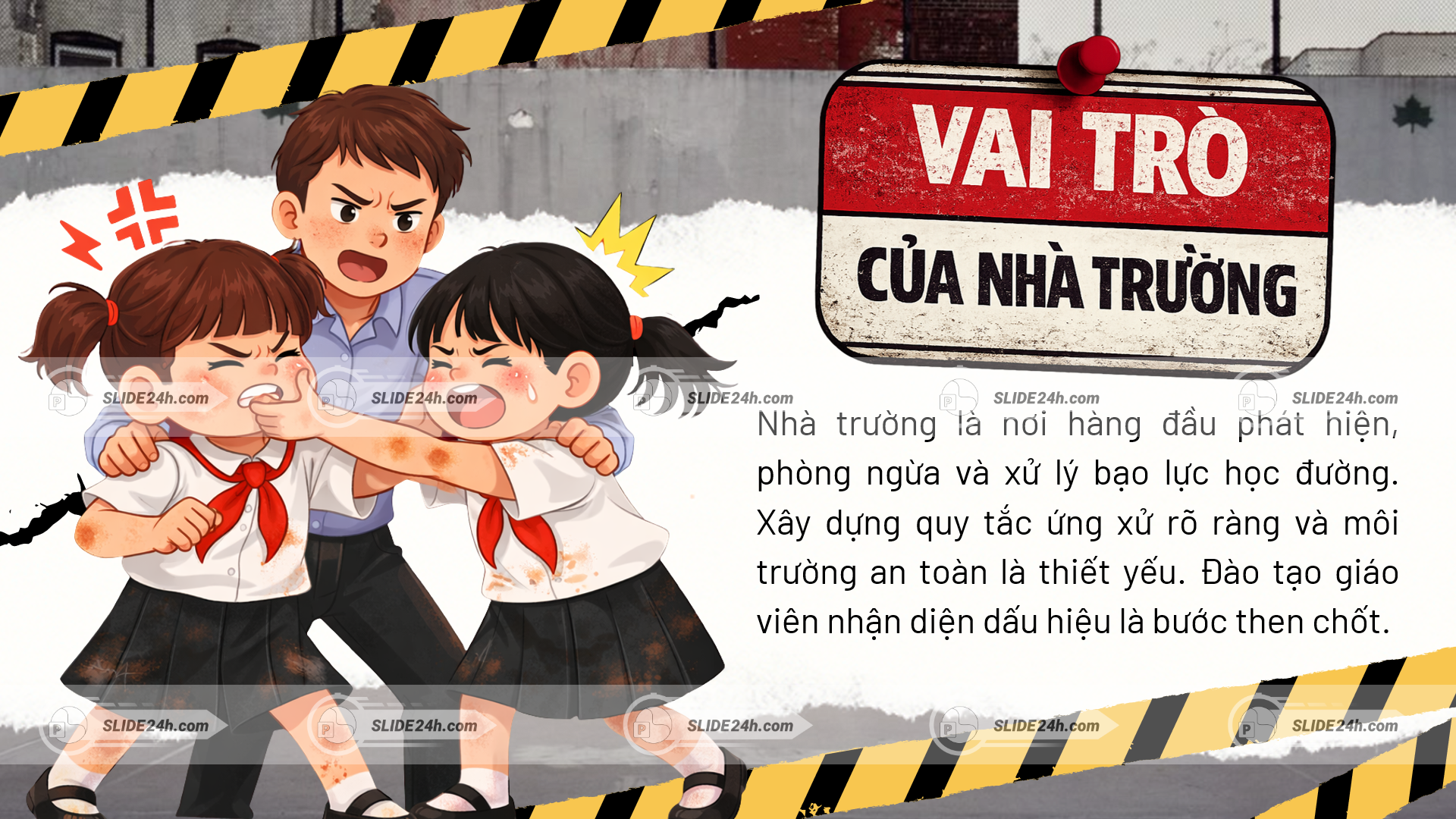 Nhà trường phòng chống bạo lực học đường