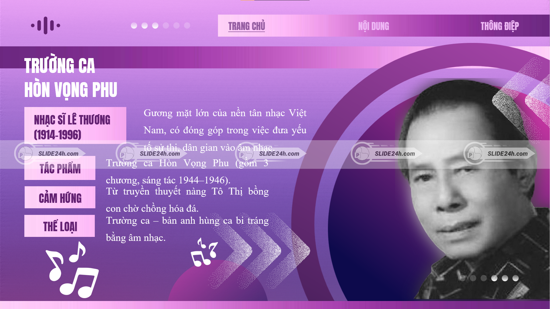 nhạc sĩ lê thương tác giả trường ca hòn vọng phu tân nhạc việt nam