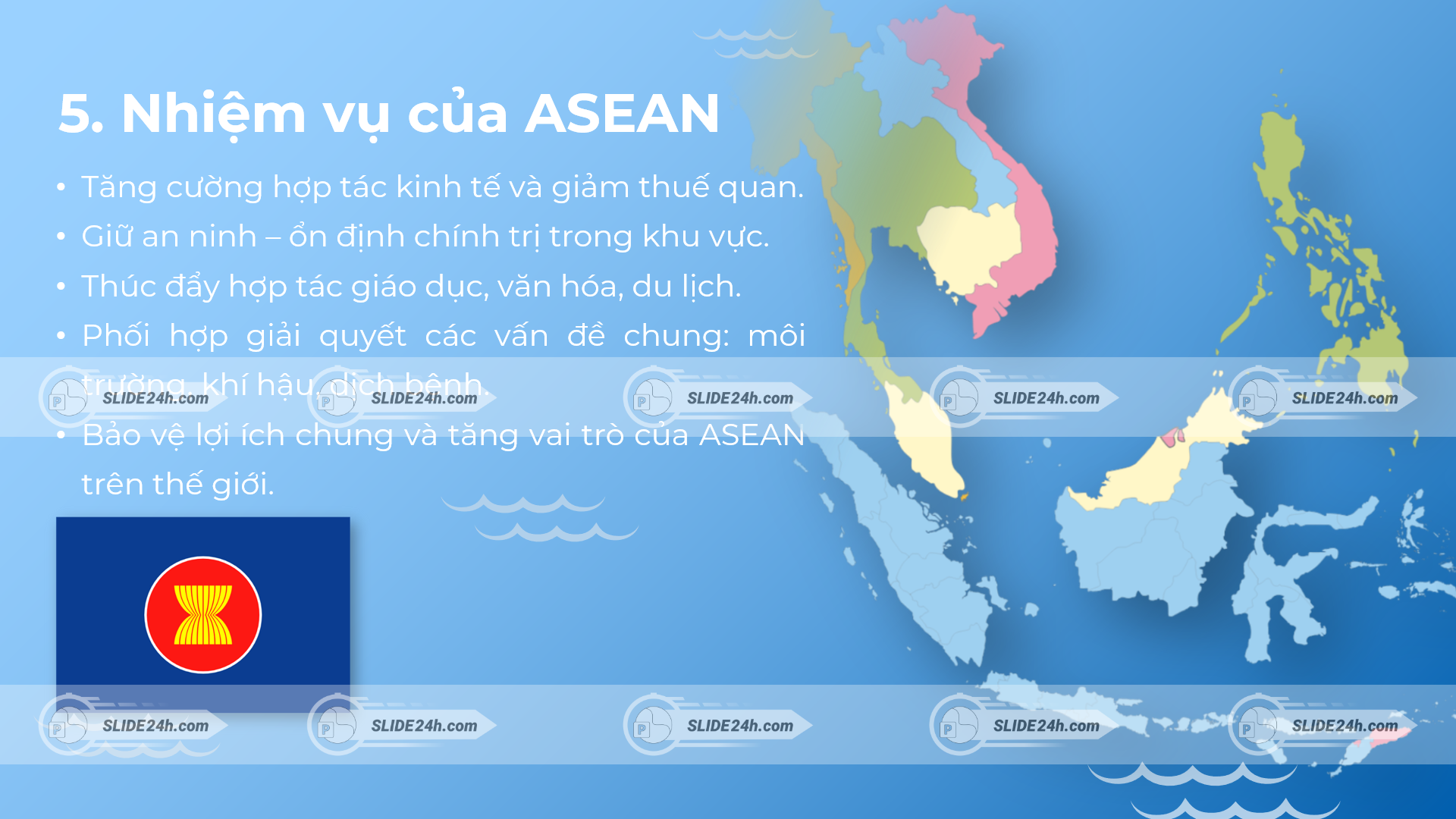 Nhiệm vụ của tổ chức ASEAN 