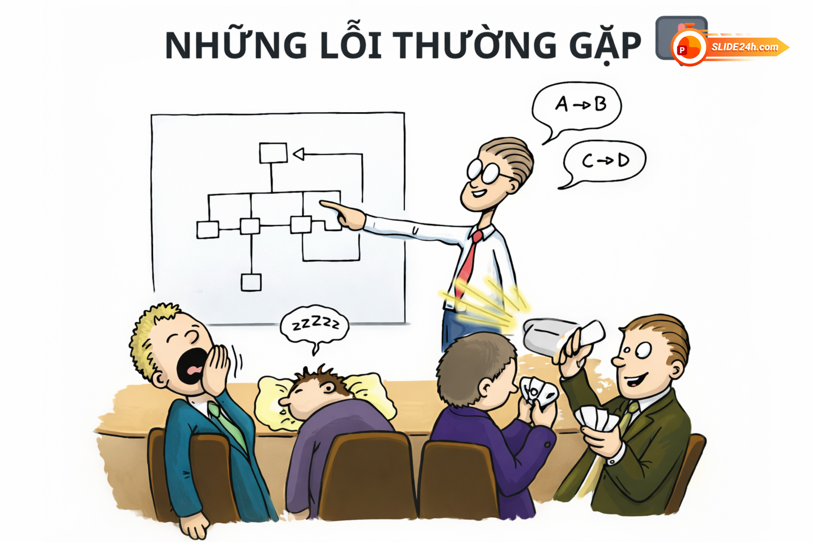 Những lỗi thường gặp khi lồng ghép trò chơi khi thuyết trình