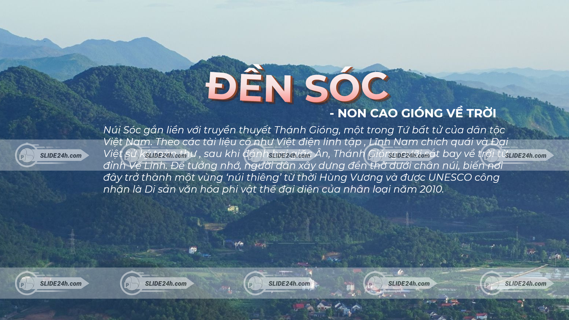 Nơi lưu dấu truyền thuyết Thánh Gióng bay về trời