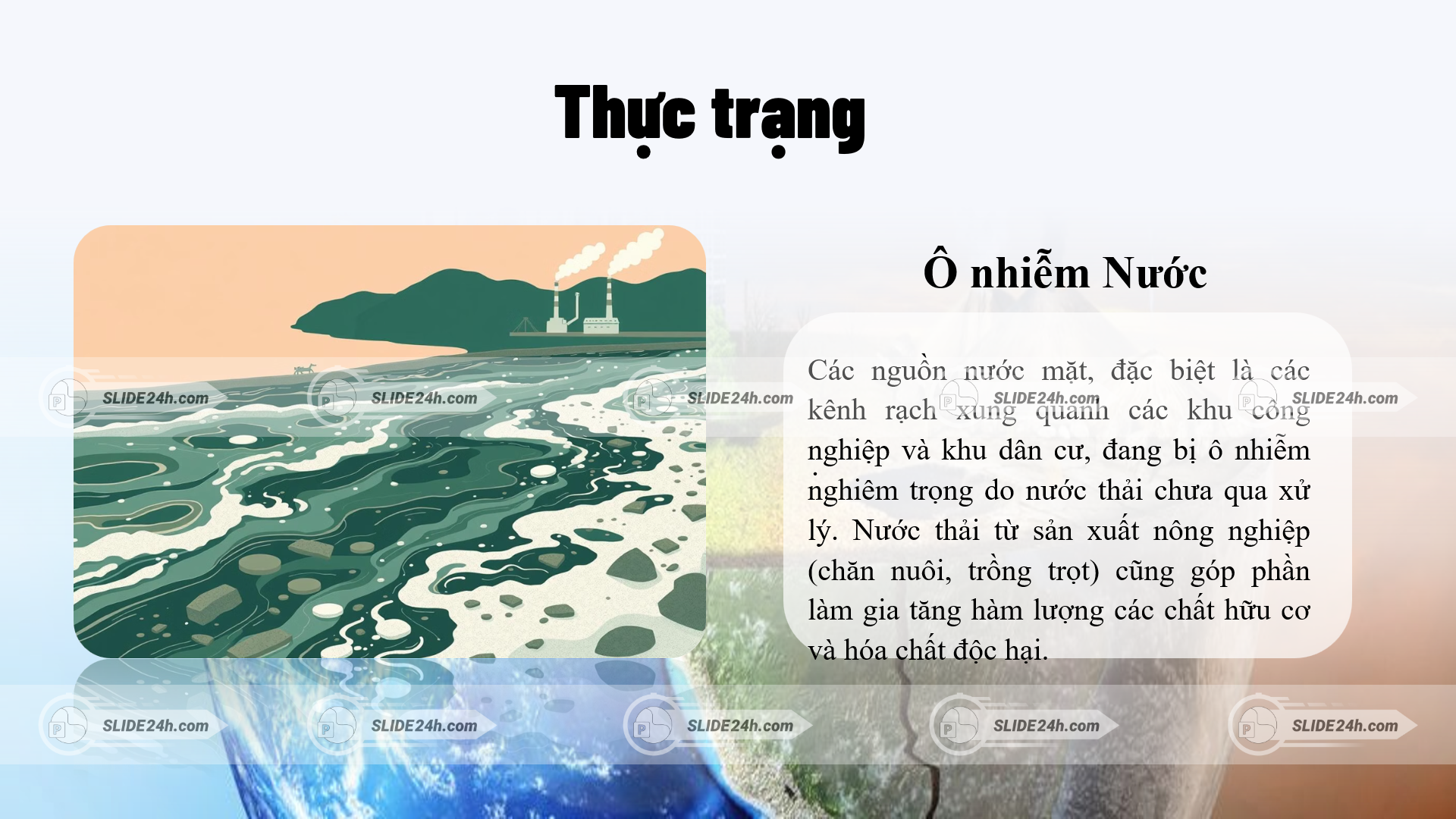 ô nhiễm nước tại tây ninh do nước thải công nghiệp và nông nghiệp gây ảnh hưởng hệ sinh thái