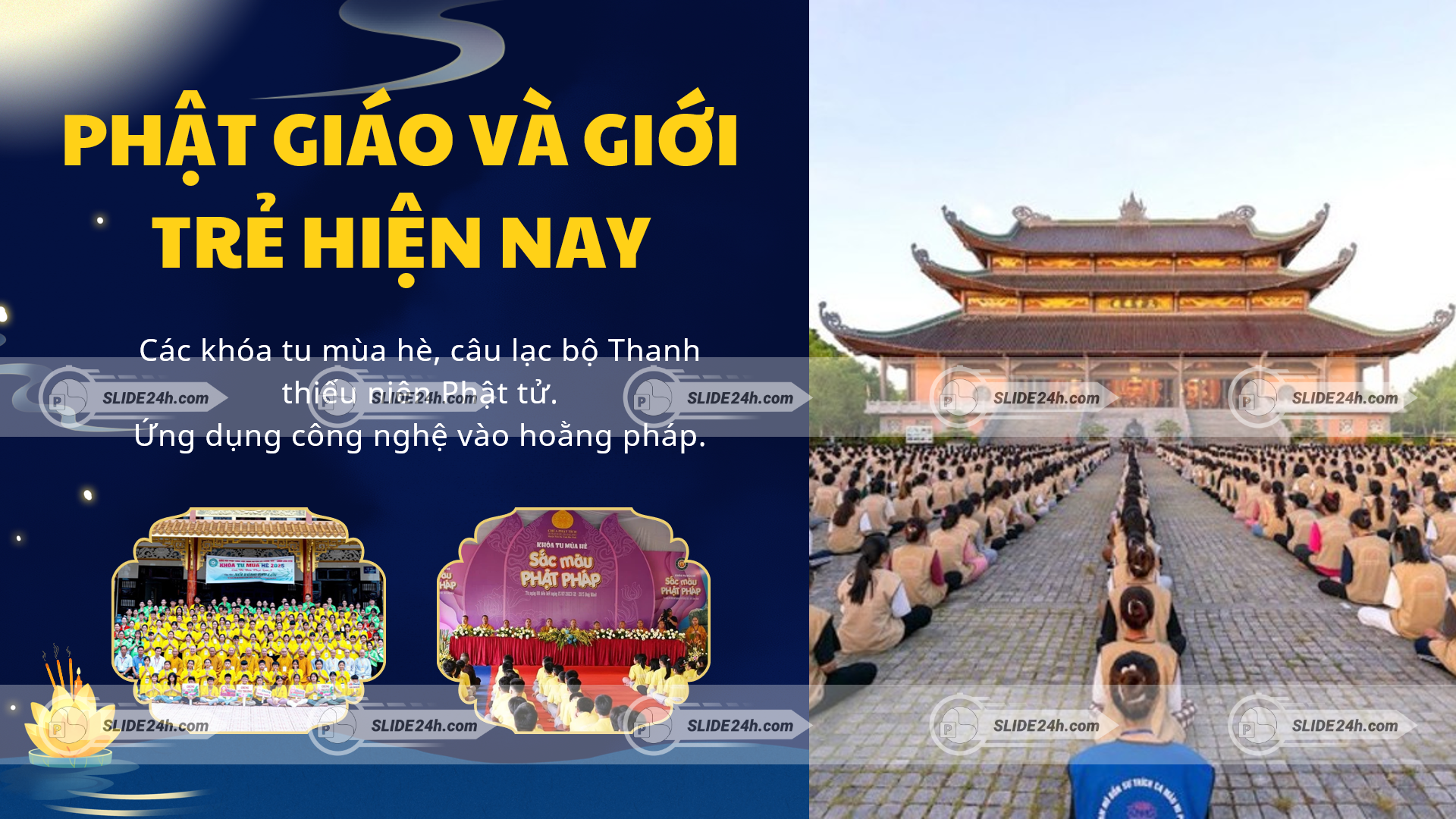 phật giáo và giới trẻ khóa tu mùa hè hoạt động sinh hoạt và ứng dụng công nghệ
