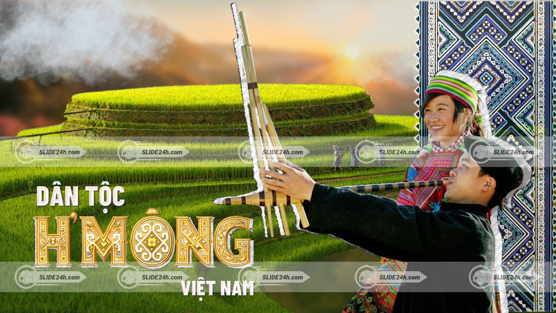 Slide Dân Tộc H’Mông 