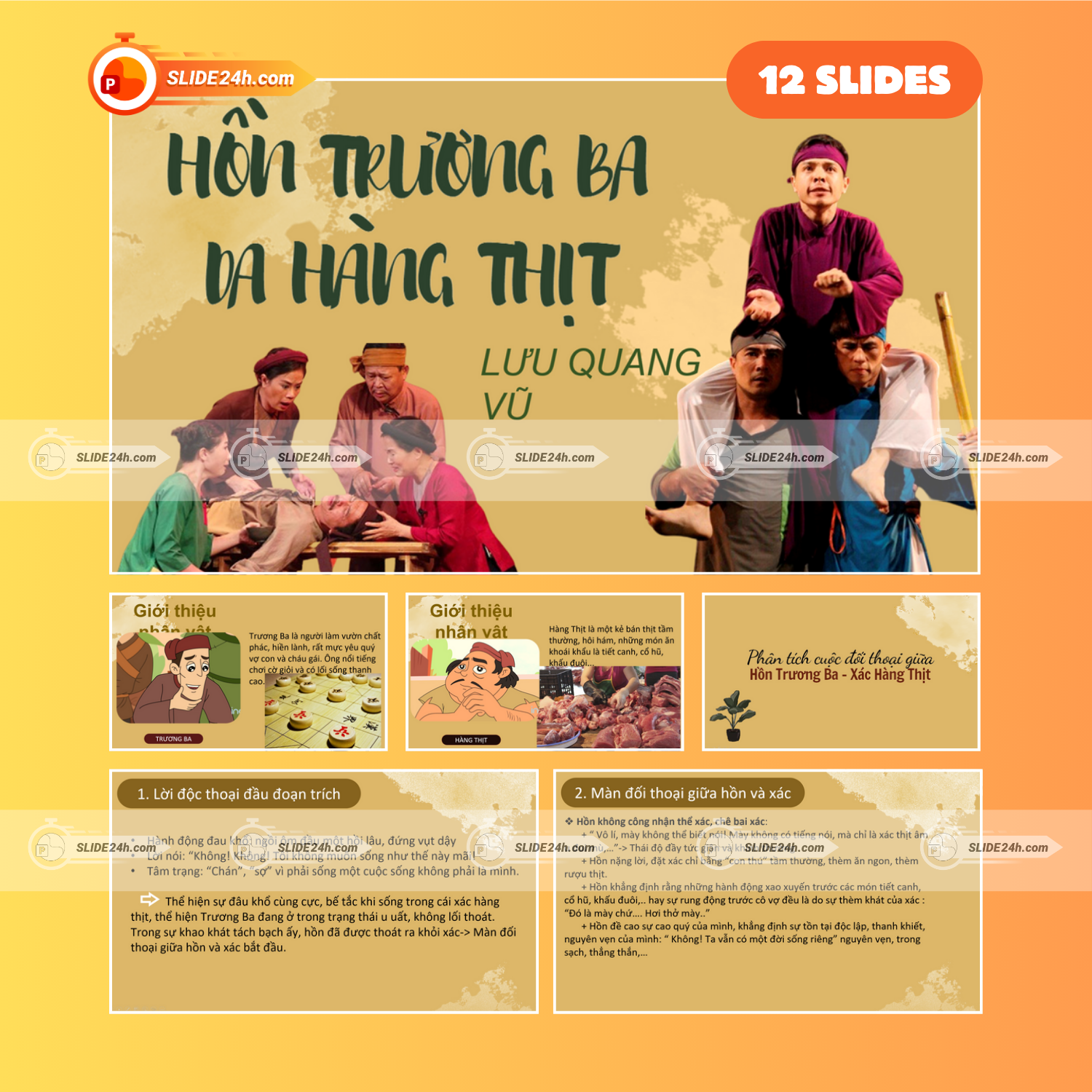 Slide Hồn Trương Ba Da Hàng Thịt