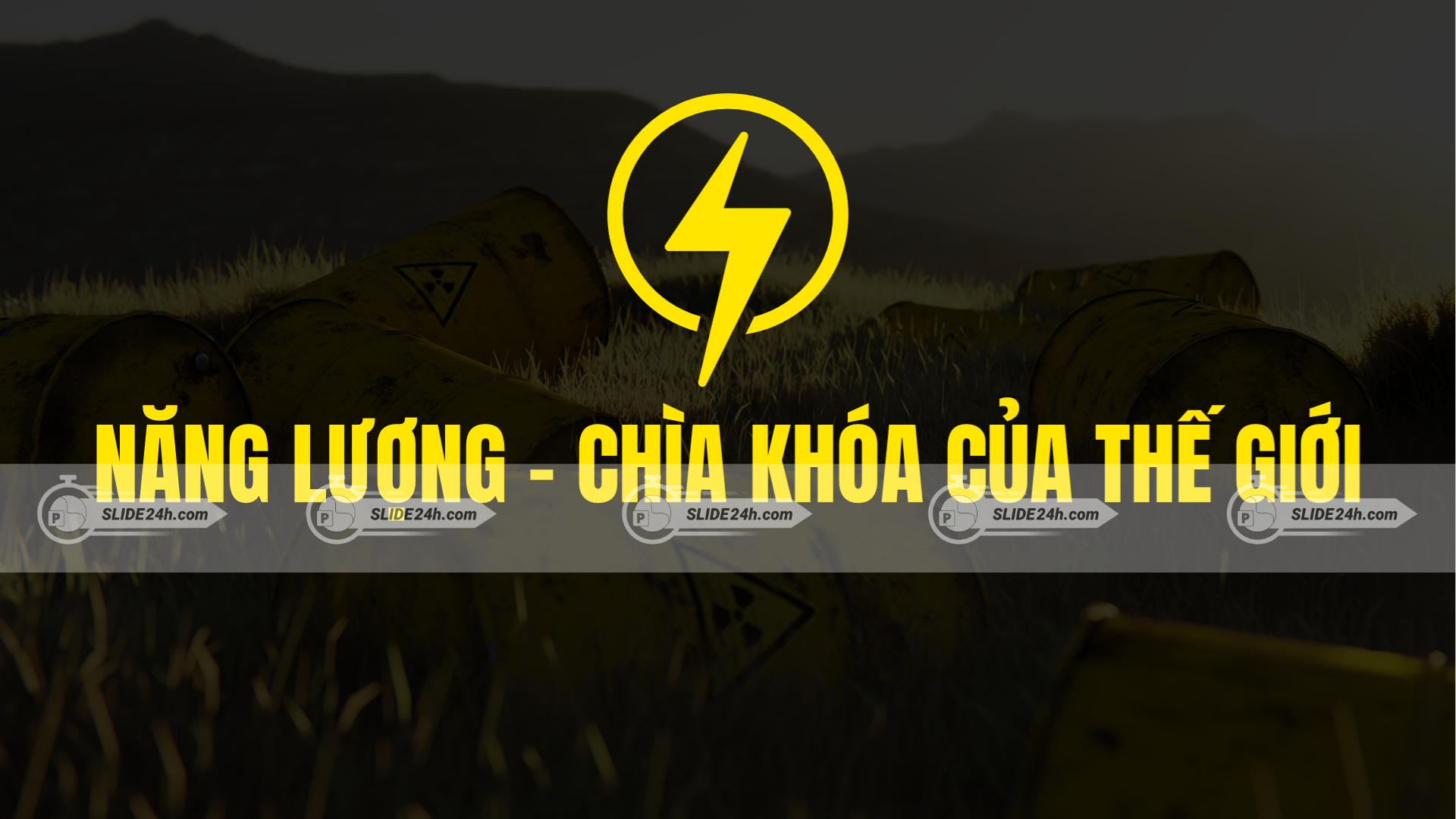 Slide năng lượng hạt nhân