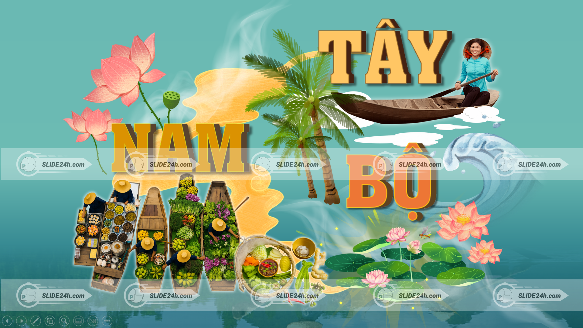 Slide Tây Nam Bộ