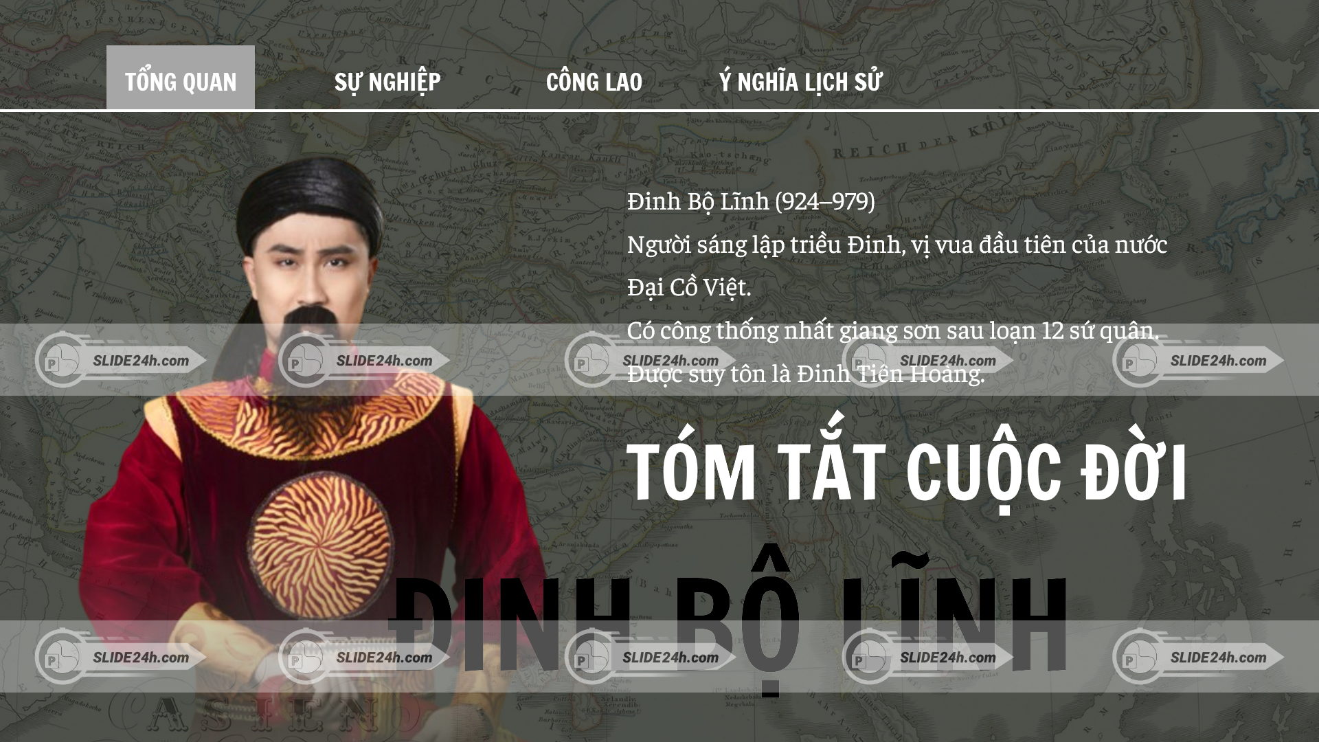 Sơ nét về vua Đinh Tiên Hoàng