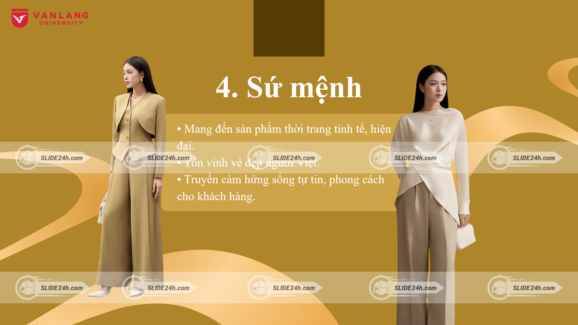 Sứ mệnh thương hiệu IVY moda