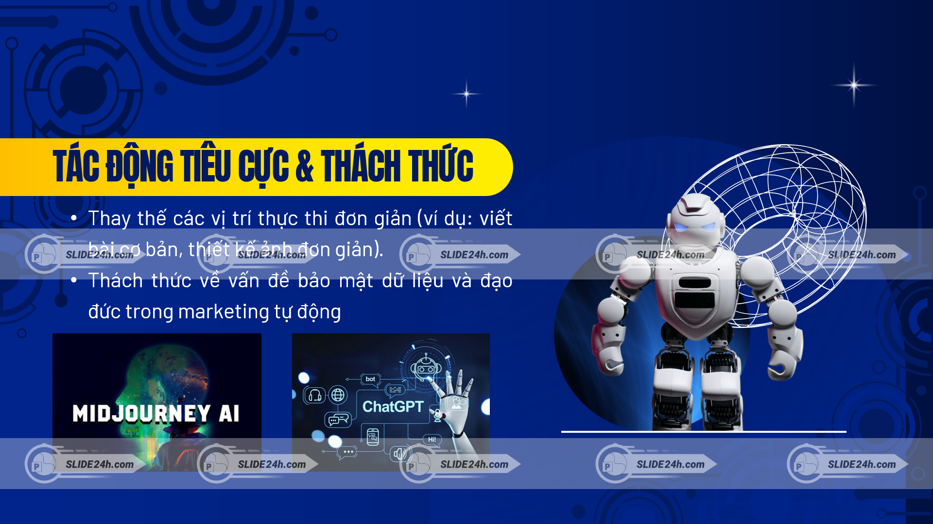 Tác động tiêu cực & thách thức của Al 