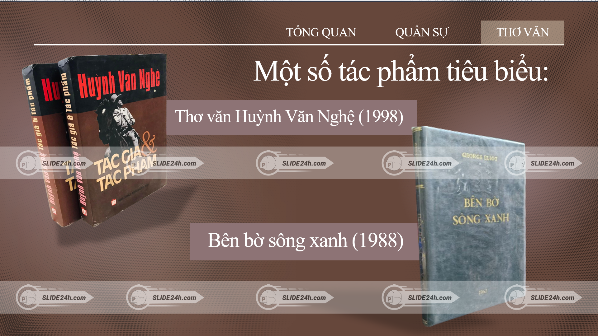 tác phẩm của Huỳnh Văn Nghệ