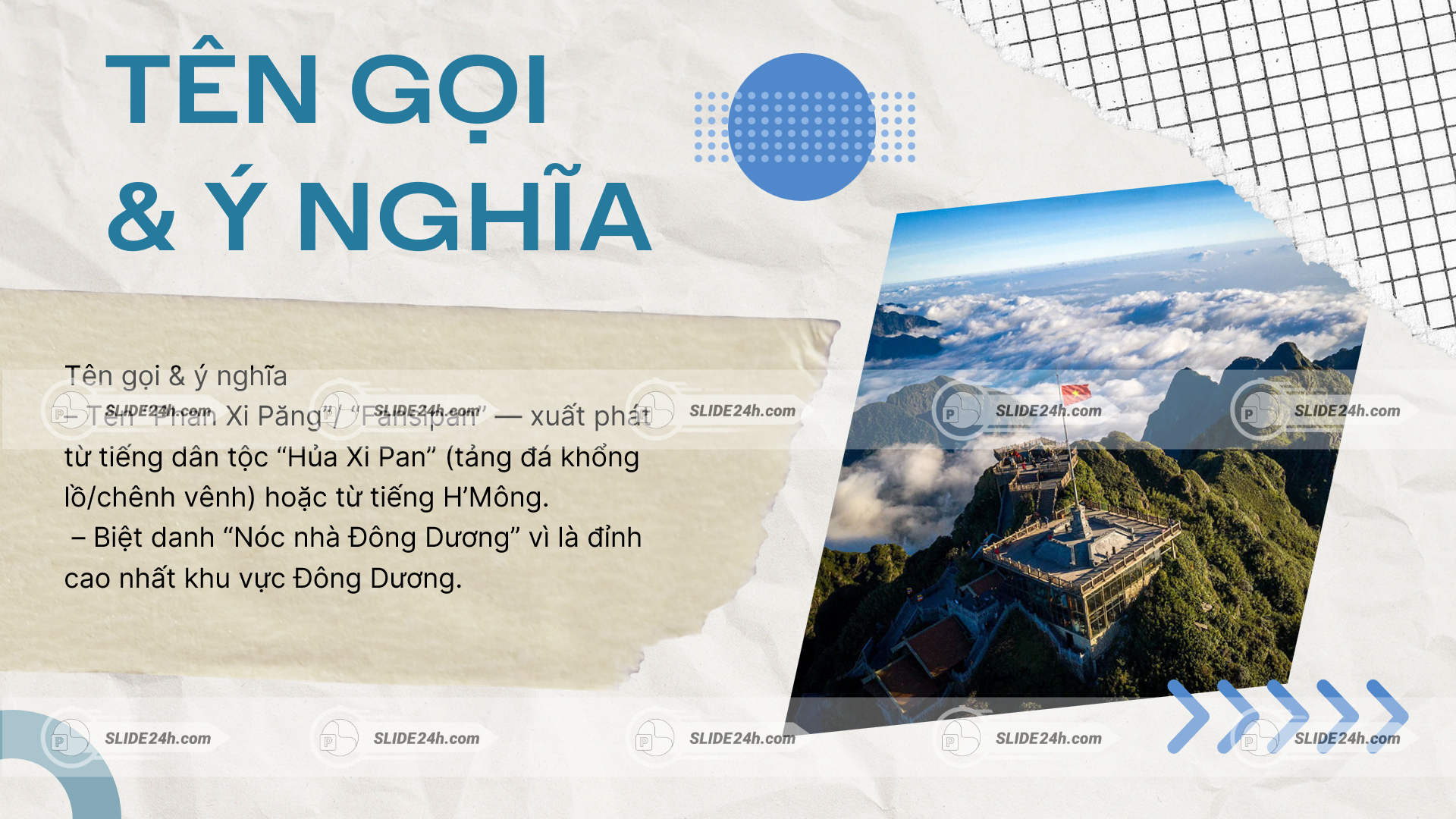 tên gọi của fansipan