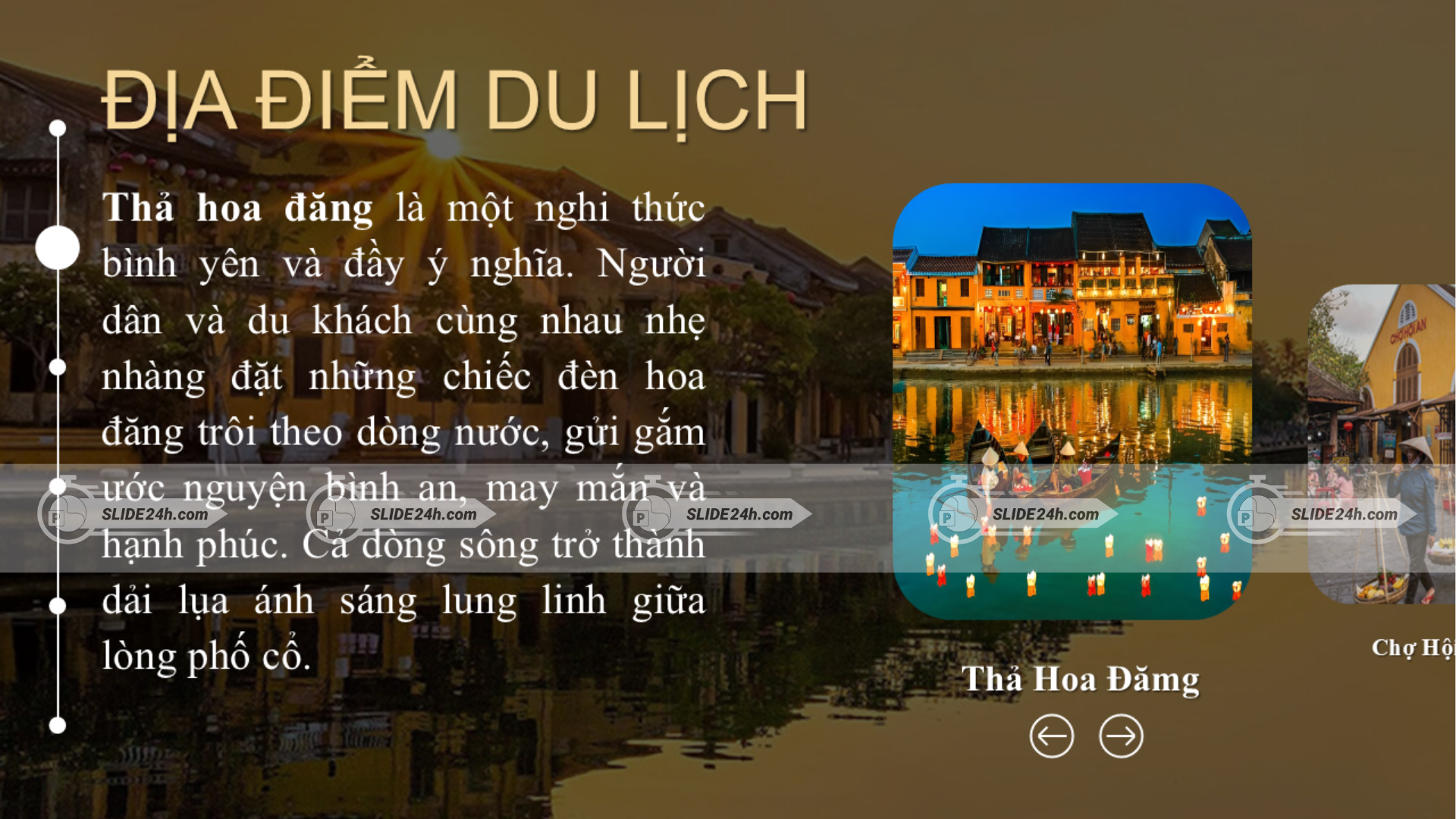 thả hoa đăng tại phố cổ Nghệ An