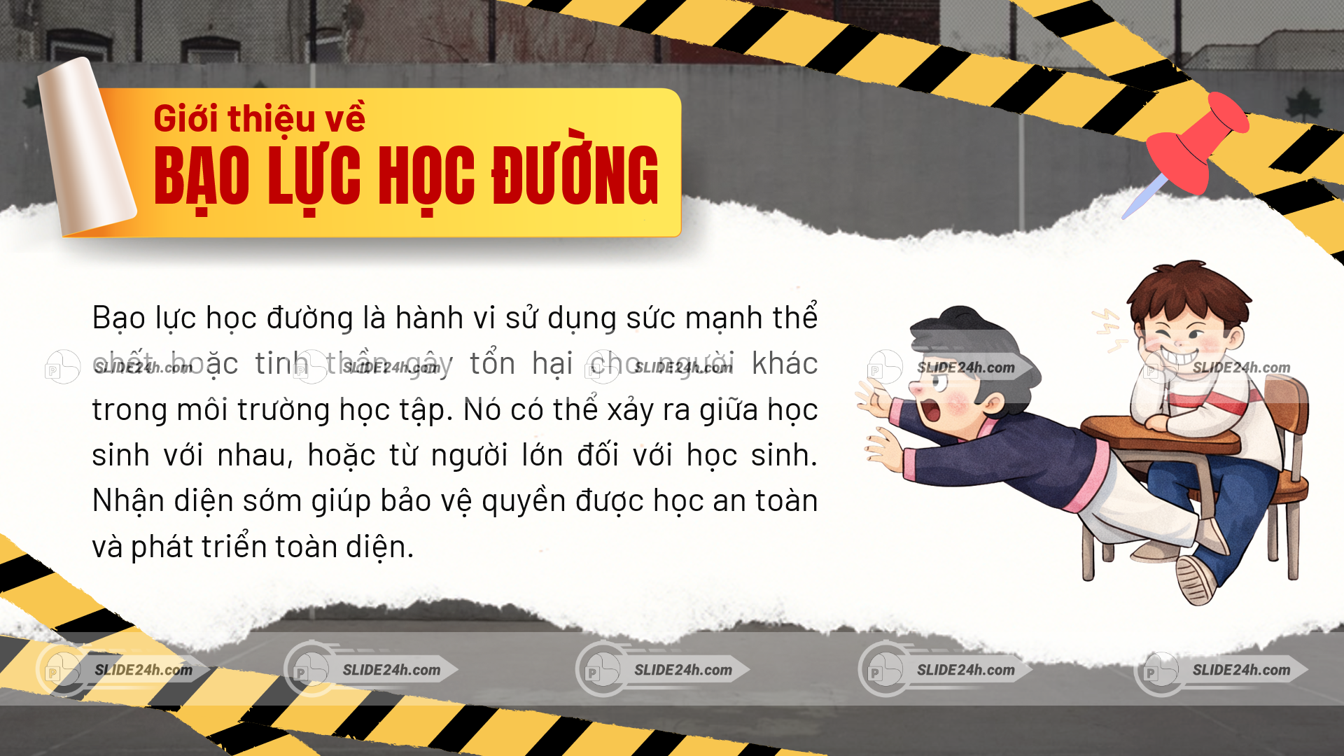 Thế nào là bạo lực học đường