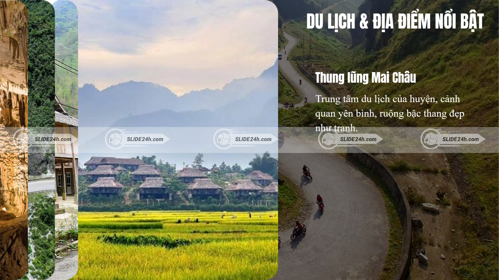 thung lũng mai châu ruộng lúa nhà sàn núi non tây bắc