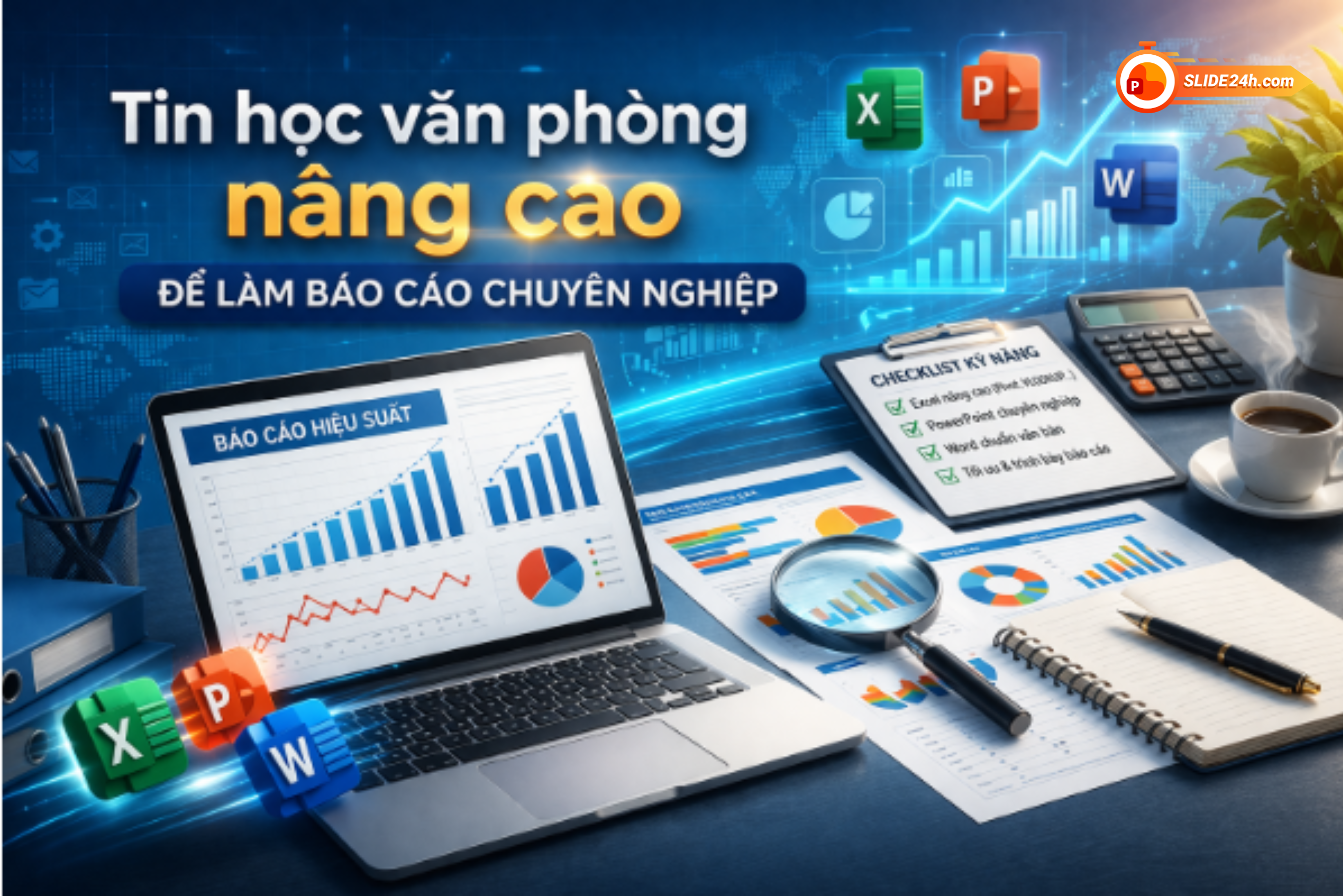 Tin học văn phòng nâng cao để làm báo cáo chuyên nghiệp
