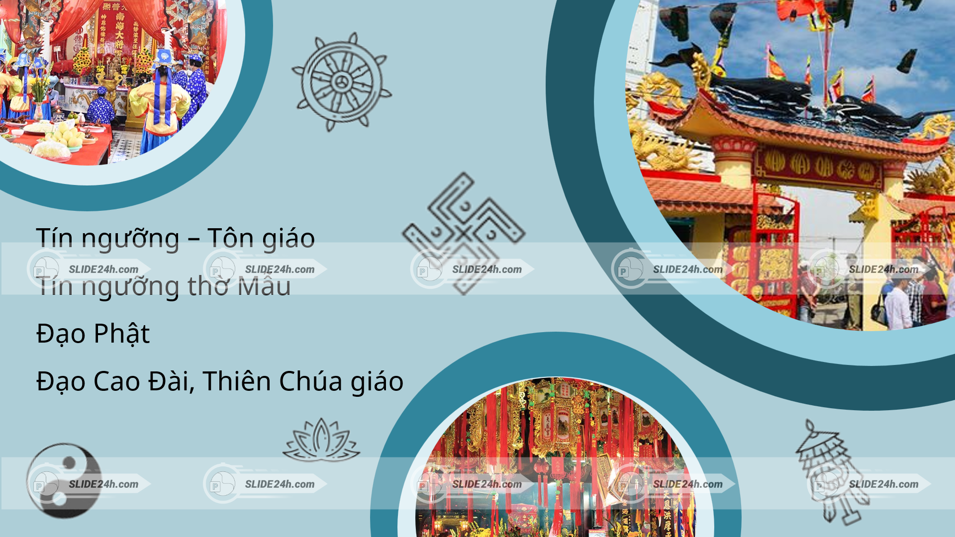 tín ngưỡng - tôn giáo 