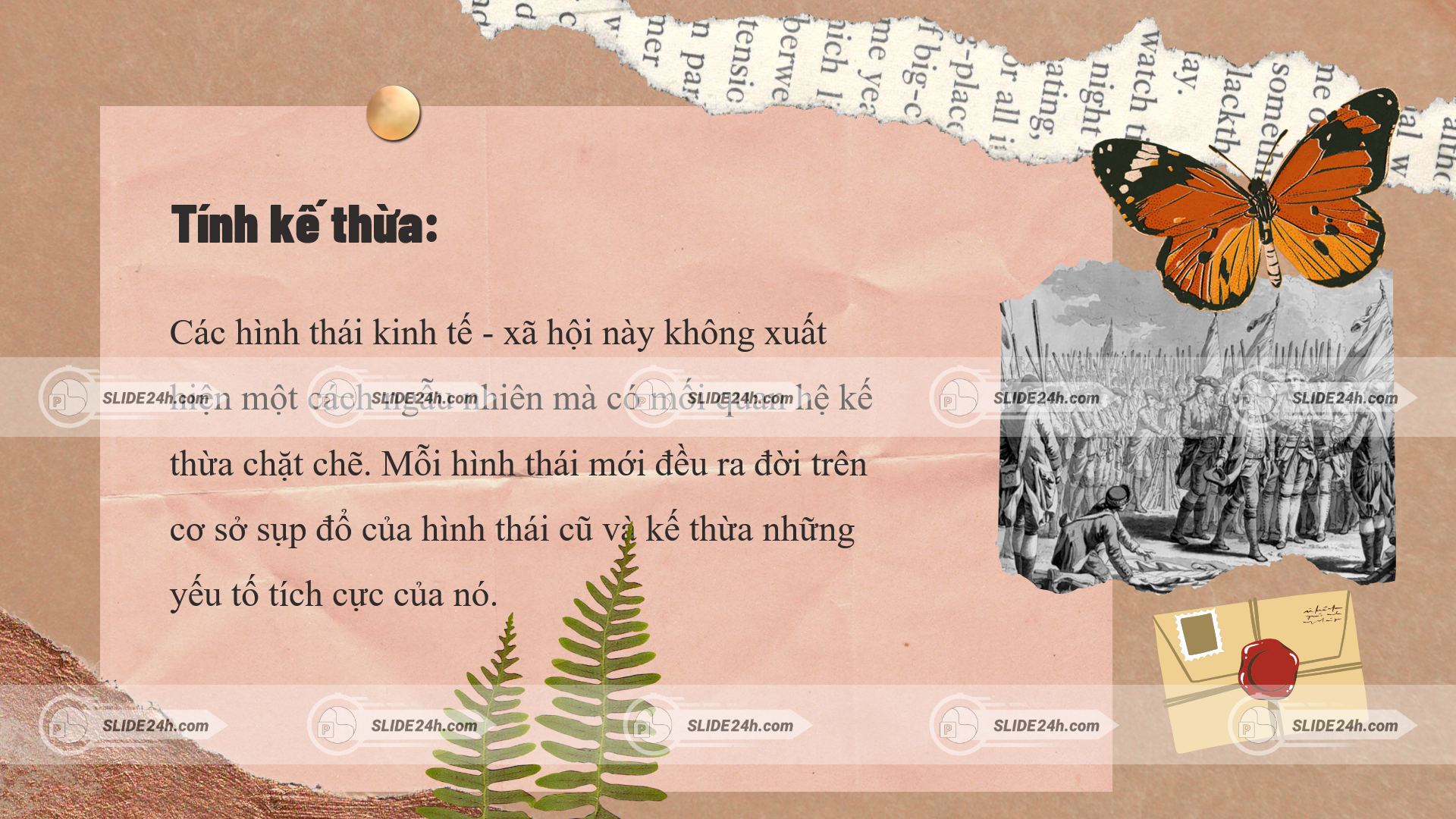 Tính kế thừa của các hình thái mới