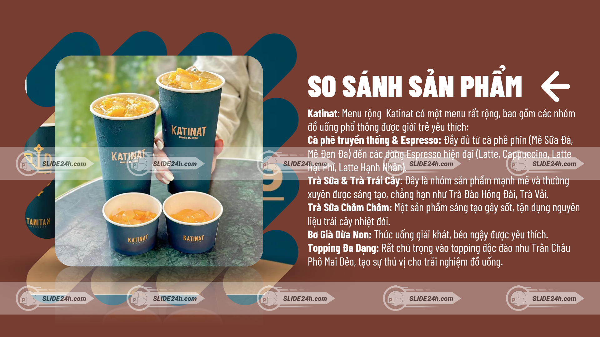tổng quan sản phẩm Katinat 