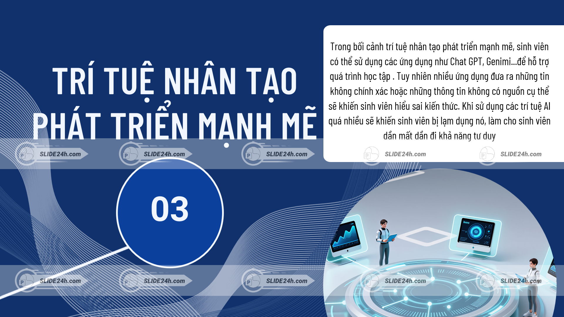 trí tuệ nhân tạo hỗ trợ học tập nhưng có thể gây phụ thuộc và sai lệch thông tin
