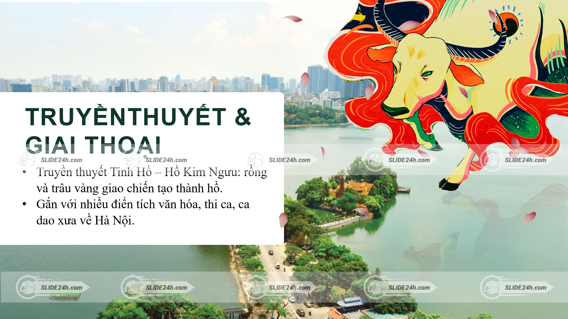 truyền thuyết gắn với hồ tây