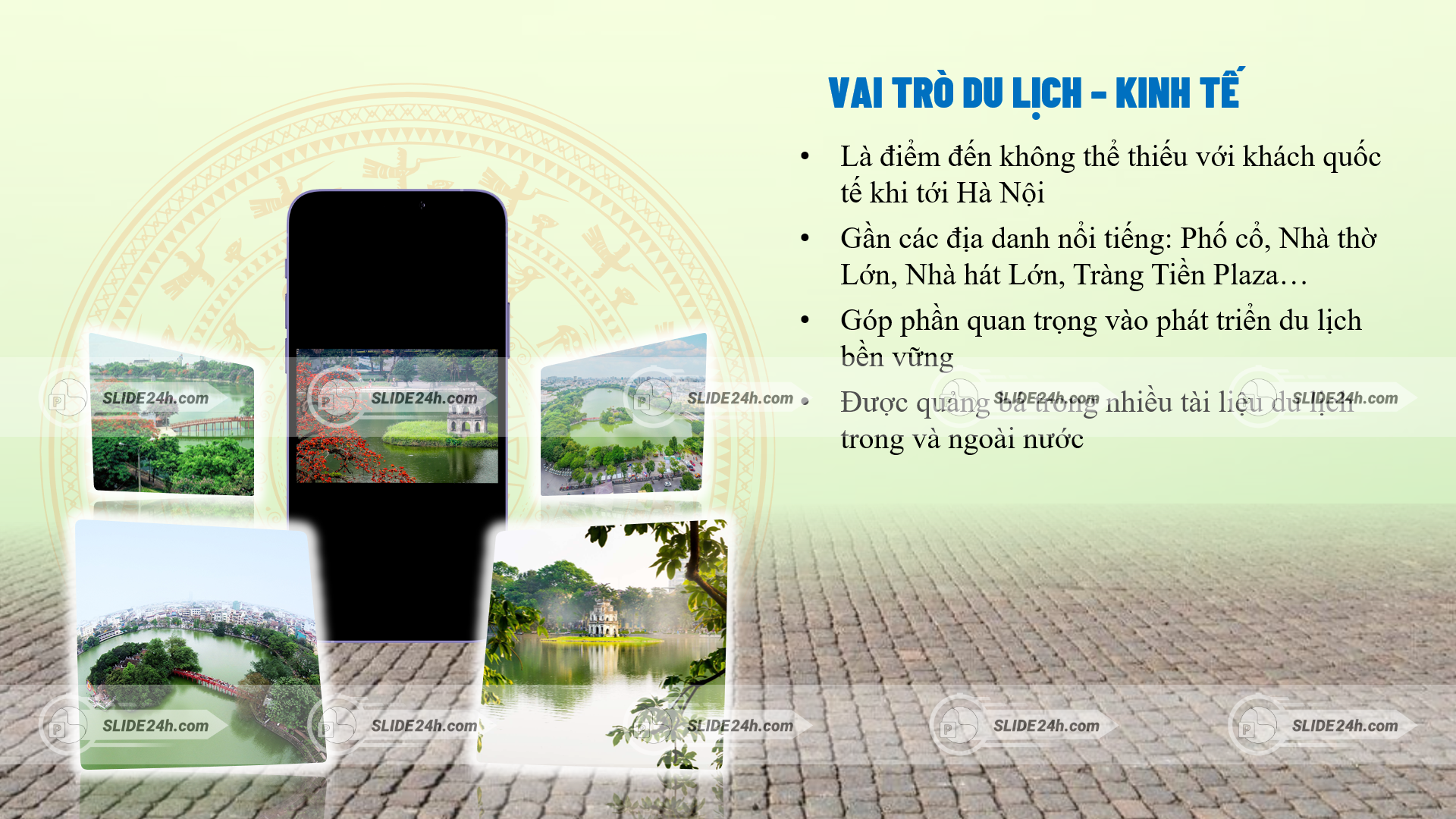 Vai trò du lịch và kinh tế của hồ Gươm