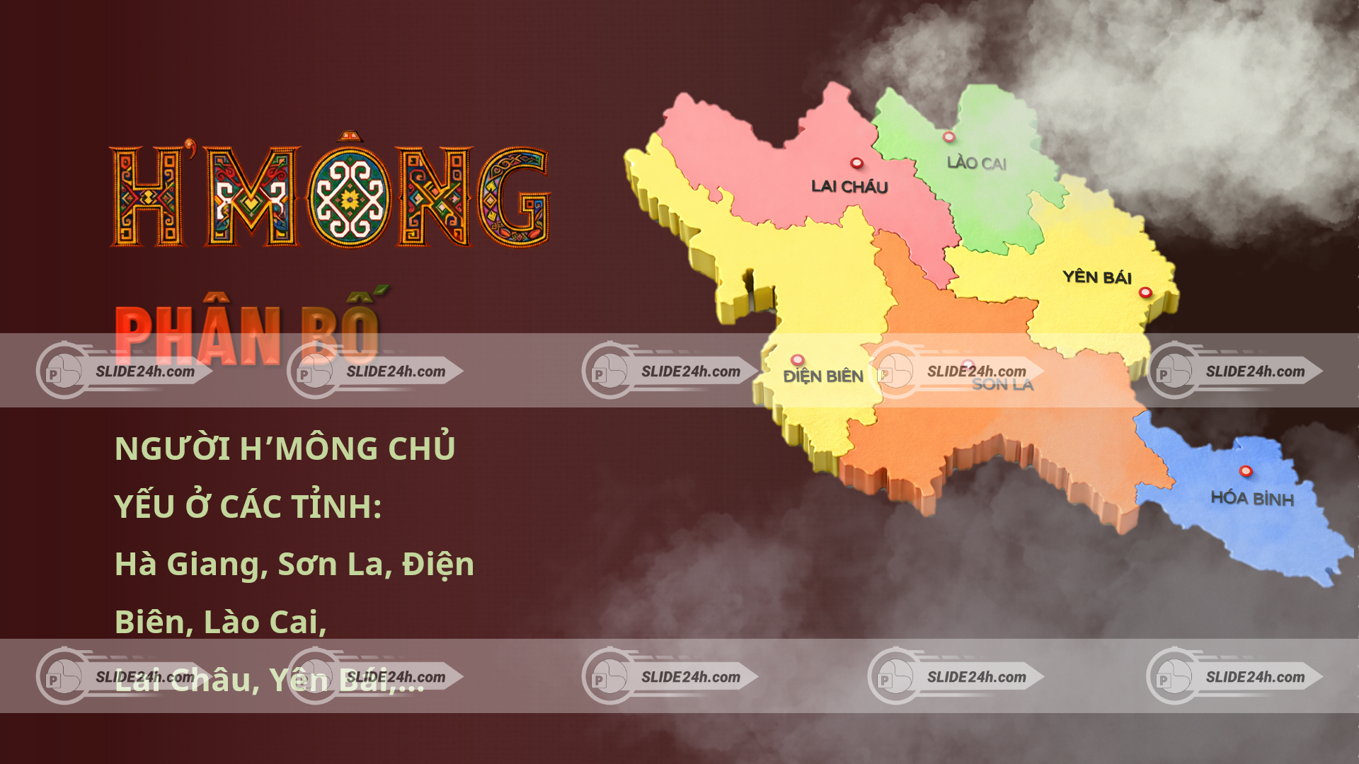 Vị tri sinh sống của dân tộc H’Mông 