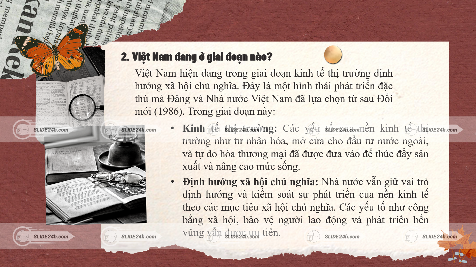Việt Nam ở giai đoạn kinh tế thị trường định hướng xã hội chủ nghĩa