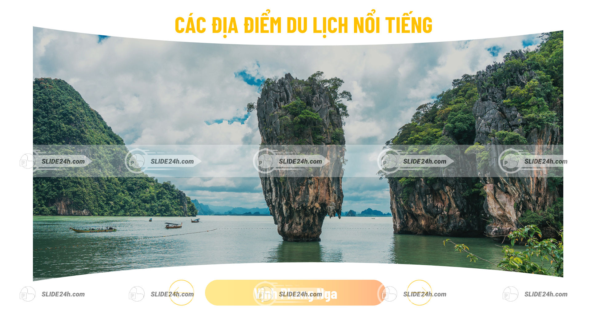 Vịnh Phang Nga với cảnh sắc hùng vĩ