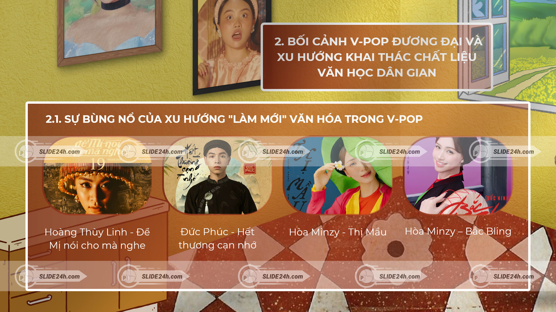 xu hướng "làm mới" văn hóa trong V-pop