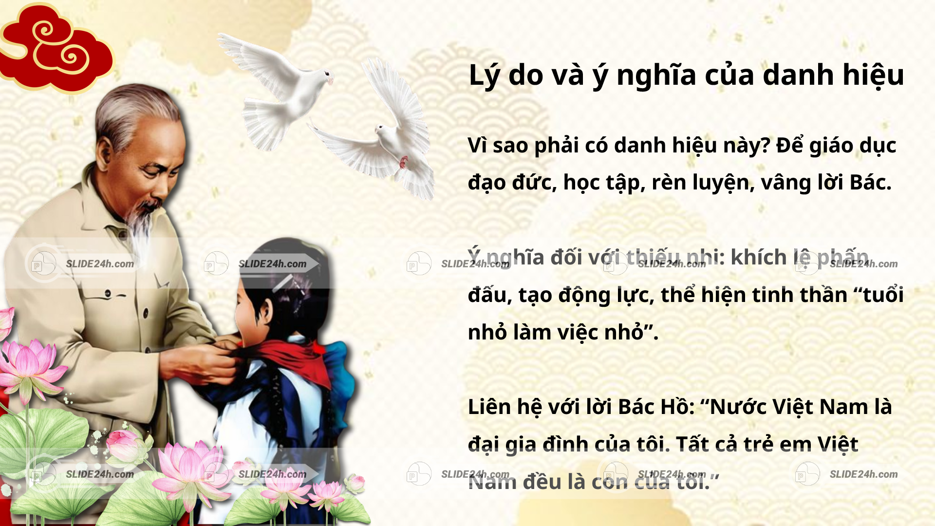 ý nghĩa danh hiệu