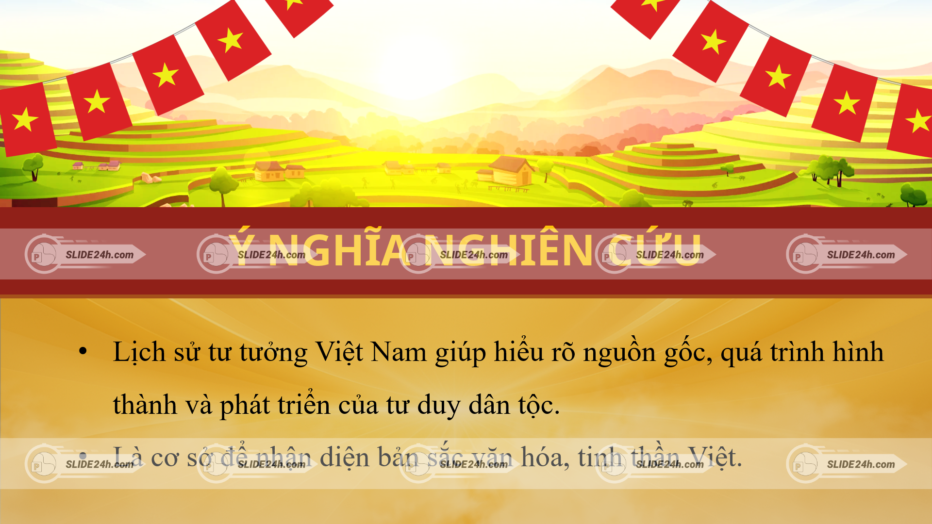 Ý nghĩa nghiên cứu của lịch sử tư tưởng Việt Nam