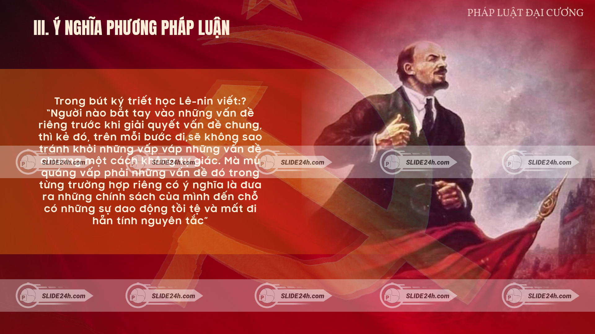 Ý nghĩa phương pháp luận của cái chung và cái riêng